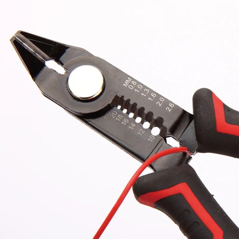 Fast Cutting Wire Stripper Pliers Clamping Cable Wire Crimping Electrician Repair Tools