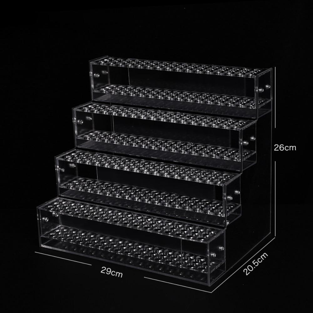 Transparent Stationery Display Shelf Acrylic Makeup Brush Holder Pencil Organizer  Office/School