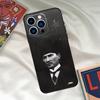 Кейс Мустафа Кемаль Ататюрк для iPhone 16 15 14 Pro Max Чехол для iPhone 16 15 11 12 13 Pro Max Mini XS X XR Plus Capa