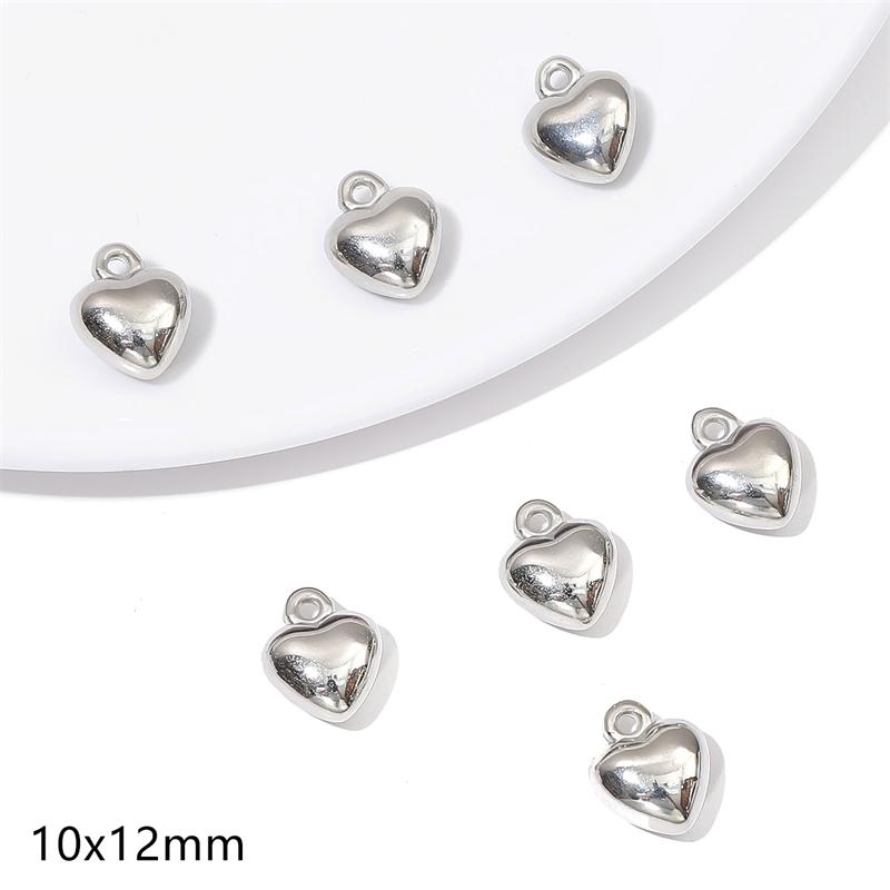 5-20 шт. Пластиковые серебряные родиевые подвески CCB в форме сердца, бабочки, банта, бусины для самостоятельного изготовления ювелирных изделий