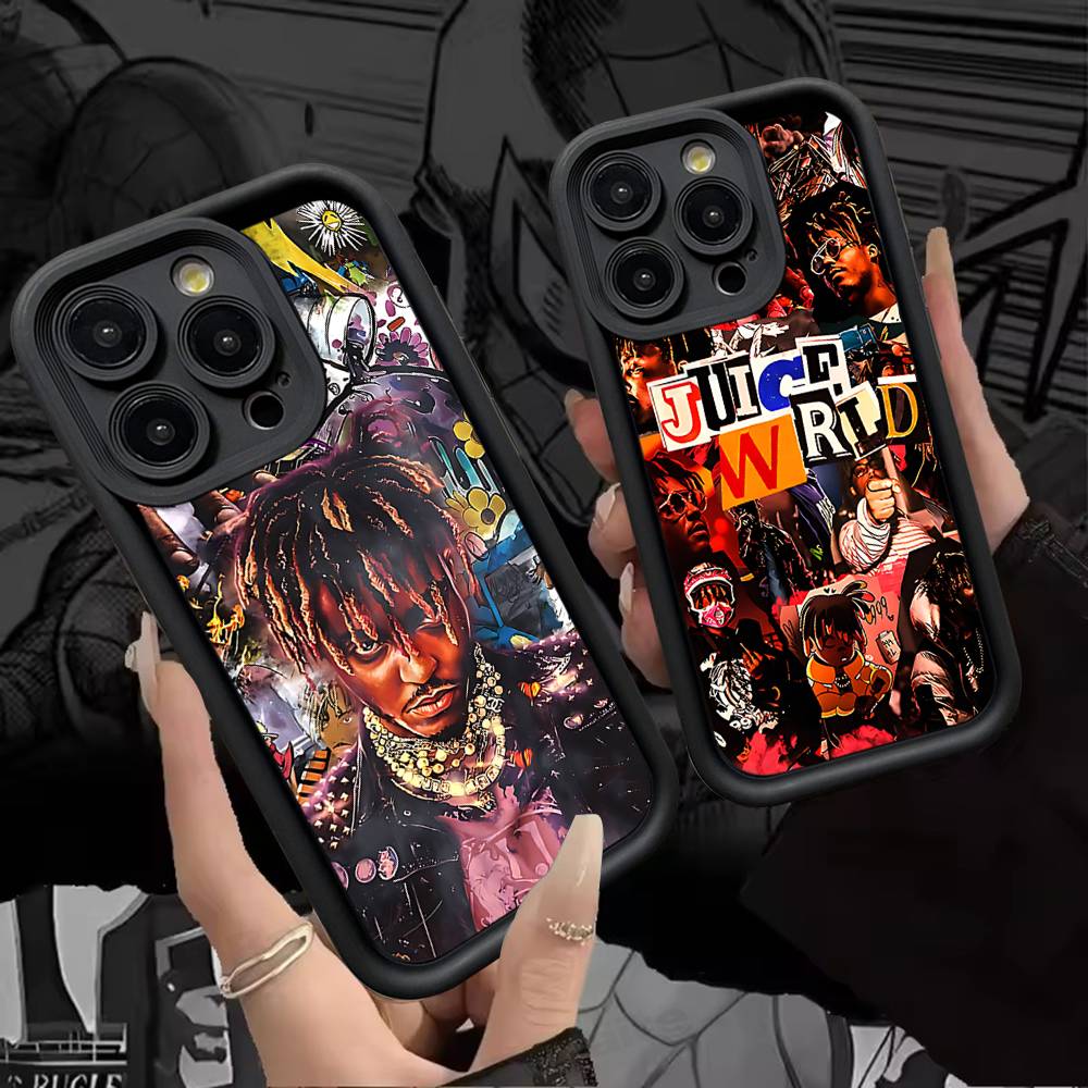 Rapper J-Juice Wrld Phone Case For IPhone 17 16 15 13 11 12 14 Pro Max Plus Silicone Cover Shell