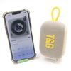 Новая водонепроницаемая Bluetooth-колонка TG472 - Портативный подарок для улицы с TWS, слотом для карты и сабвуфером