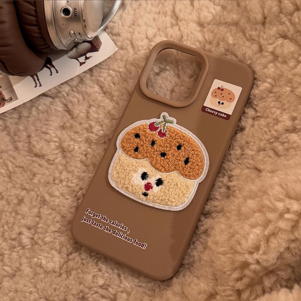 Пушистый чехол-картошка фри Подходит для моделей IPhone 15 Pro Max, Apple 16 и IPhone 17. 3D Защитный чехол для нескольких моделей iPhone.
