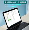 POTRRCIUSUER USB USB USB Комбо Расширитель USB-портов Высокоскоростной и Портативный USB-хаб на 3 порта, Хаб 3.0 + 2.0, Ультра-маленький, Питание от шины, Хаб, Скорость, Легкий,