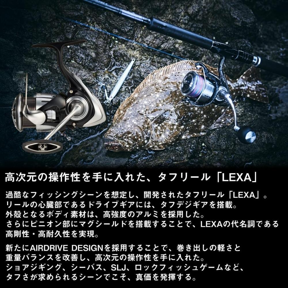 Daiwa Катушка Daiwa Спиннинговая 23 Regza Lexa 2500 6000 Различные Модель 2023 Lt3000