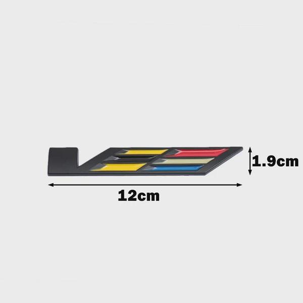 1 пара 3d металлических V-образных логотипов, эмблема на автомобильное крыло, наклейки для CTS ATS CTS-V ATS-V STS CT5 CT4 CT6 XT5 XT6 V, аксессуары