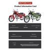 Масштаб 1/10 Чехословакия Jawa250 Классический мотоцикл Сплав Литой под давлением Модель автомобиля Украшение Коллекционирование Хобби Подарки на день рождения для парня