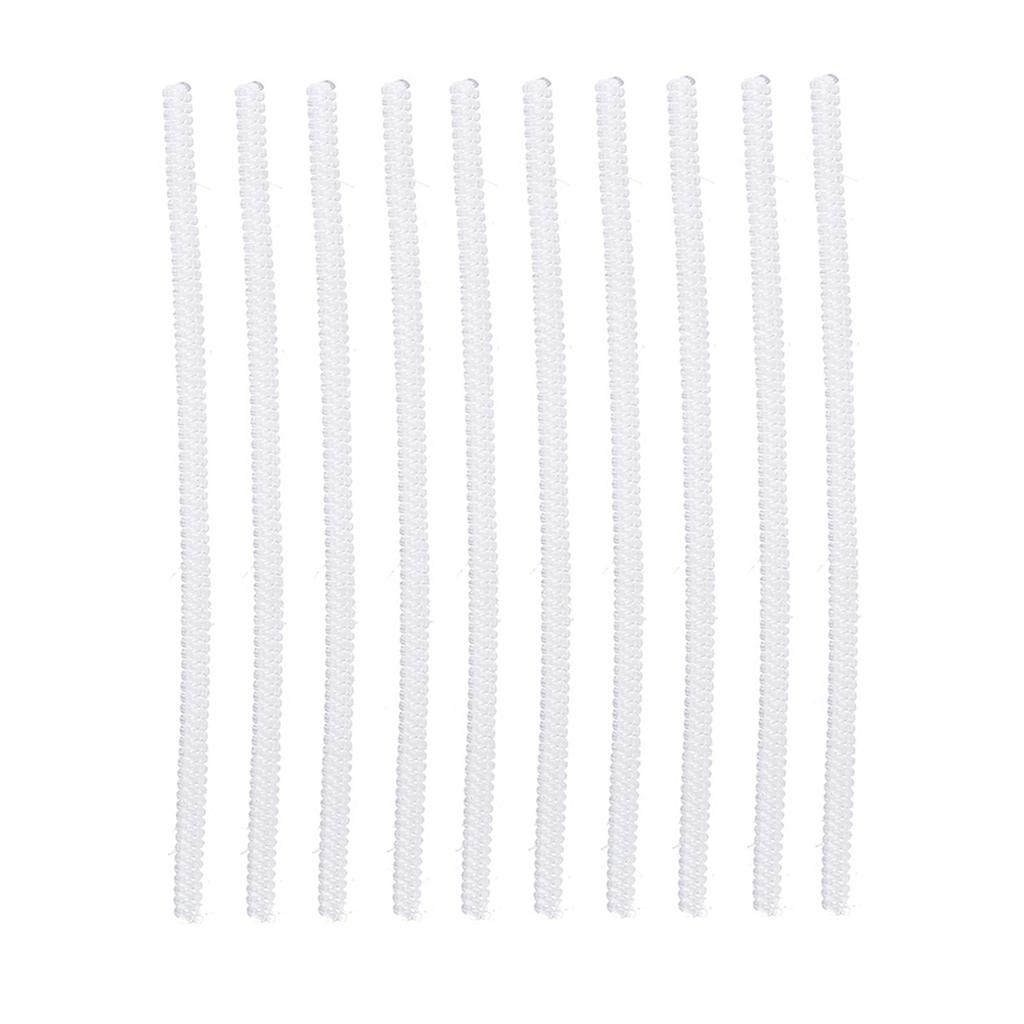 10 шт., прозрачный регулятор размера кольца, затяжка, редуктор, инструмент для изменения размера ювелирных изделий (3,5 мм)