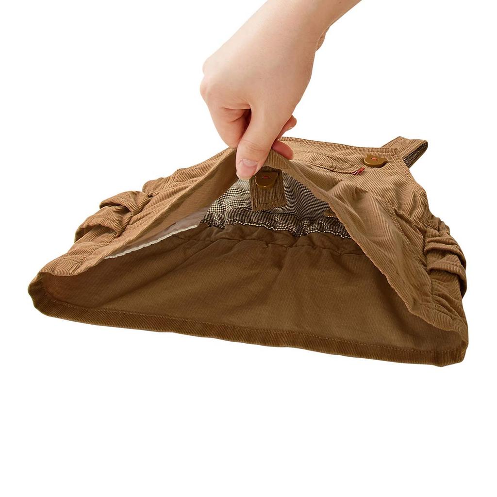 Miki House Hot Biscuits Юбка-сарафан 73-1802-821 (80см, бежевый)