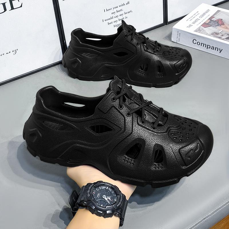 Модные новые мужские и женские отпускные нескользящие сандалии Удобные модные парные рабочие туфли Летние пляжные сандалии повседневная обувь для ходьбы