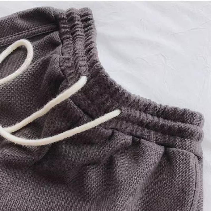 Женские повседневные спортивные шорты на шнурке, летние тонкие шорты трапециевидной формы для йоги с высокой талией, свободные женские прямые брюки для бега