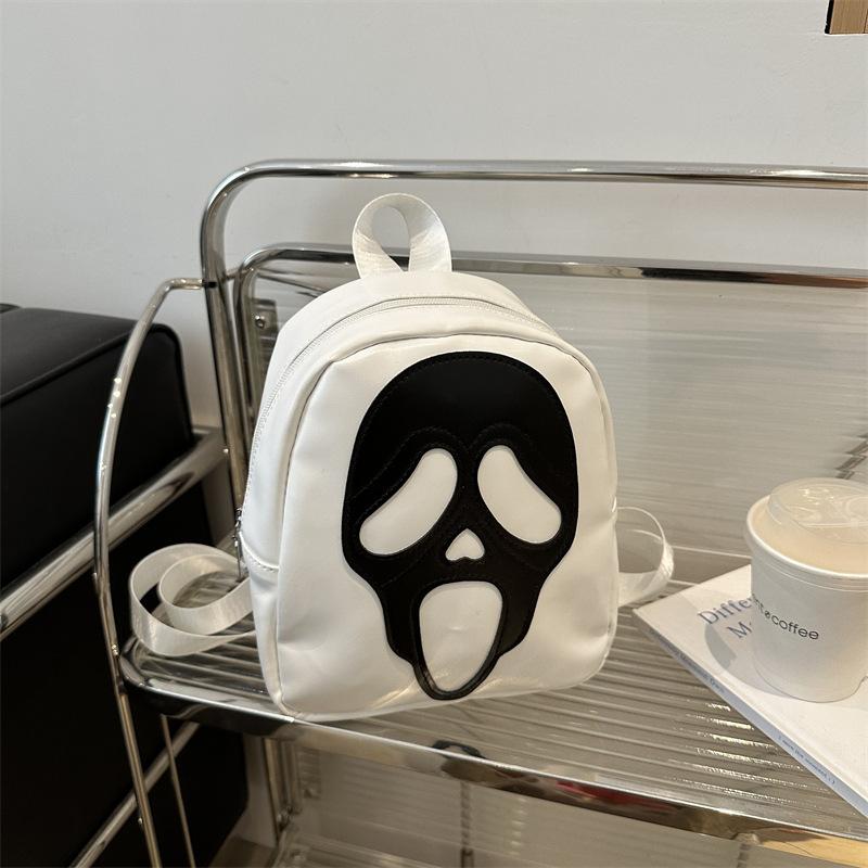 Fashion Personality Trendy Skull Halloween Ladies Backpack