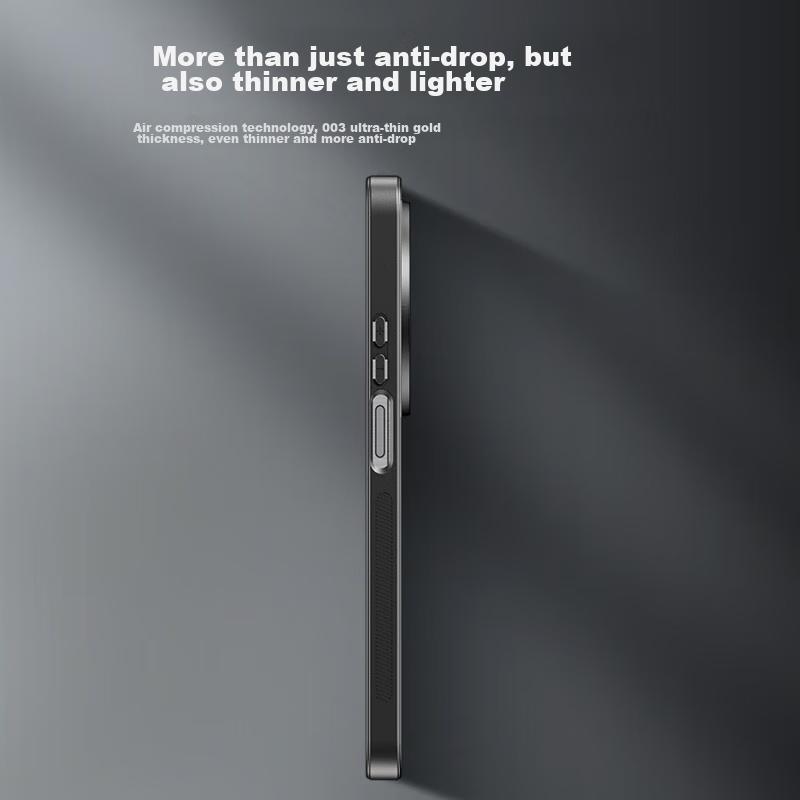 Case for Huawei Enjoy 70 Pro, Huawei Enjoy 70 Pro Protective Cover, Matte Full Coverage Ultra-Thin Shockproof Anti-Fingerprint - Graphite Black