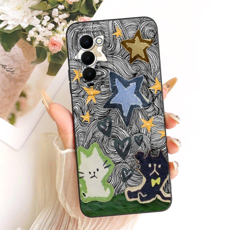Для чехла Tecno Camon 18 18T 18P 18i Чехол для телефона Популярный Цветок Мягкий силиконовый чехол Для Tecno Camon 18 Premier CH9 CH9n Защитный