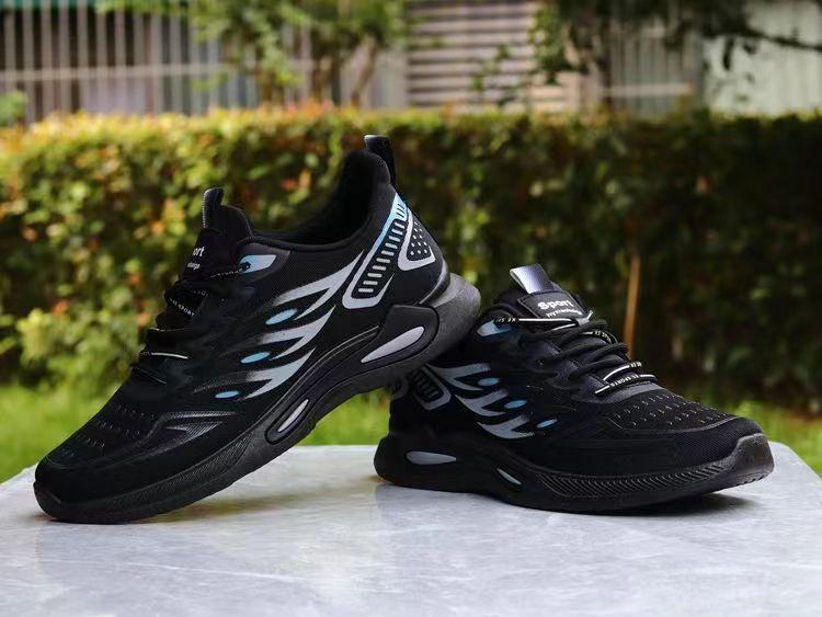 Men's Shoes Mesh Breathable Fashion Simple Casual Shoes Trendy Running Shoes Soft Sole Comfortable Sports Shoes Men