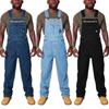 Men's Cargo Trousers Solid Jeans Overalls for Men Fashion Denim Jumpsuits Oversized Pants Men Clothing Full Length Tracksuit