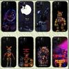 Чехол для телефона Five-Nights-At-Freddys F-Fnaf для iPhone 16,15,14,13,12,11,Pro,X,XS,Max,XR,Plus,Mini Мягкий Черный Чехол