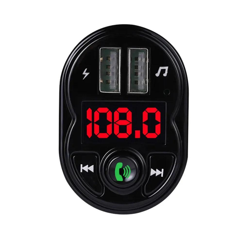 Car Bluetooth 5.0 USB Charger FM Transmitter Wireless MP3 Car USB Player Accessories Receiver Audio Handsfree 3.1A Charger V7D1