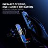 Wireless Car Charger Stand Auto Car Mount Phone Holder For iPhone 16 15 14 13 Samsung Xiaomi Infrared Induction Fast Charging