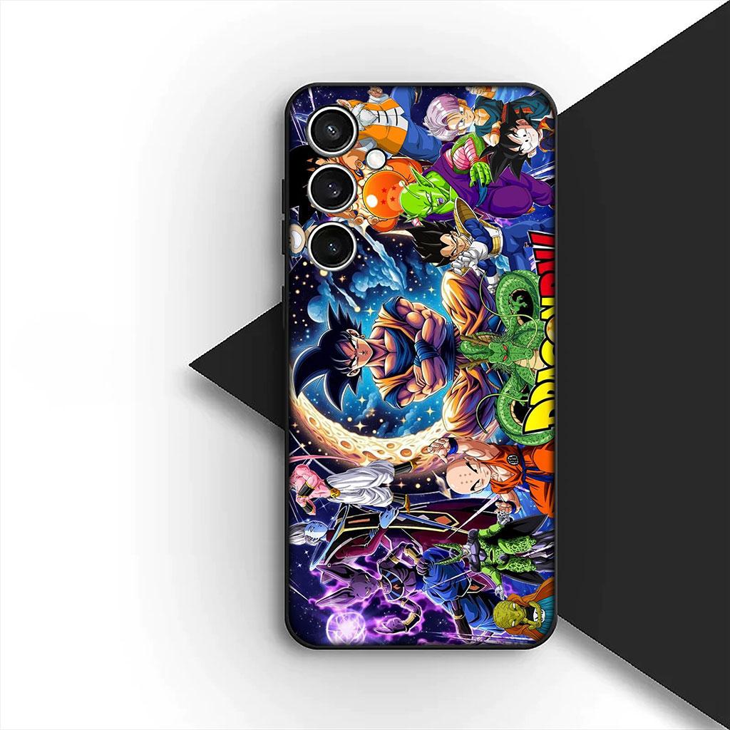 Чехол для телефона для Samsung Galaxy A35 A36 A55 A26 A05 A06 A14 A50 A51 A53 A54 A12 A13 A23 Чехол Гокус Драконы Веджета Шары Супер