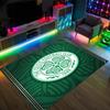 Celtic FC Design Crystal Velvet Carpet Cozy Non?Slip Printed Rug For Bedroom Living Room Entrance