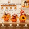 Simulated Flowers Halloween Ornaments DIY Desk Ornaments Fall Harvest Decorations  Home Furnishings