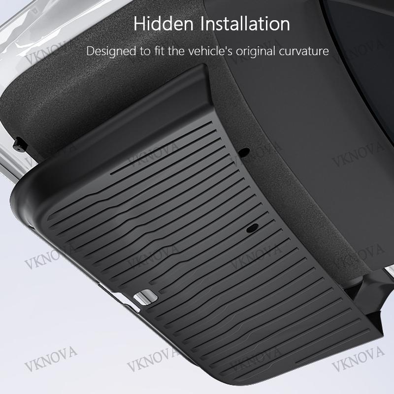 AITESLCAR For Tesla Model Y L Launch 2026 Rear Trunk Door TPE Anti-dirt Mat Trunk Tailgate Protection Pad Car Accessories