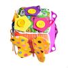 Basic Life Skills Activity Cube Dress Learn Board Montessori Toys Soft Blocks 17x17x17cm Busy