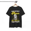 I Need More Music T-Shirt | Concert Addict Tee | Audiophile Shirt