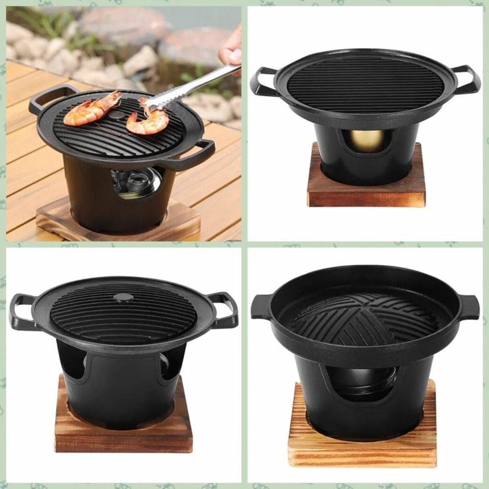 Съемная японская спиртовая горелка Портативная BBQ-плита Кухонный инструмент Гриль для барбекю Сад