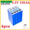 New Original 3.2V 100Ah 105AH LiFePO4 Rechargeable Battery DIY12V 24V Is Suitable for Golf Cart and Boat Solar System