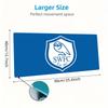 Sheffield Wednesday F.C Print  Cushion Non-slip Laptop Tablet Big Mousepad XXL Mat Mini PC Playmat With Lock edge