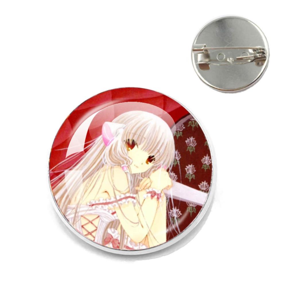 Аниме Chobits Значок Металлические Броши Милый Воротник Лацкан Значок Чи Милый Креативный Забавный Мультяшный Значок Брошь Шляпа Любитель Украшения Подарок