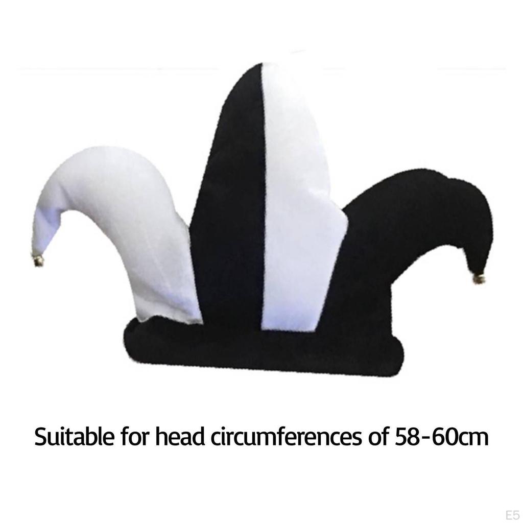 Clown Hat Headgear Role Play Themed Party Performance Show Pointed Cap