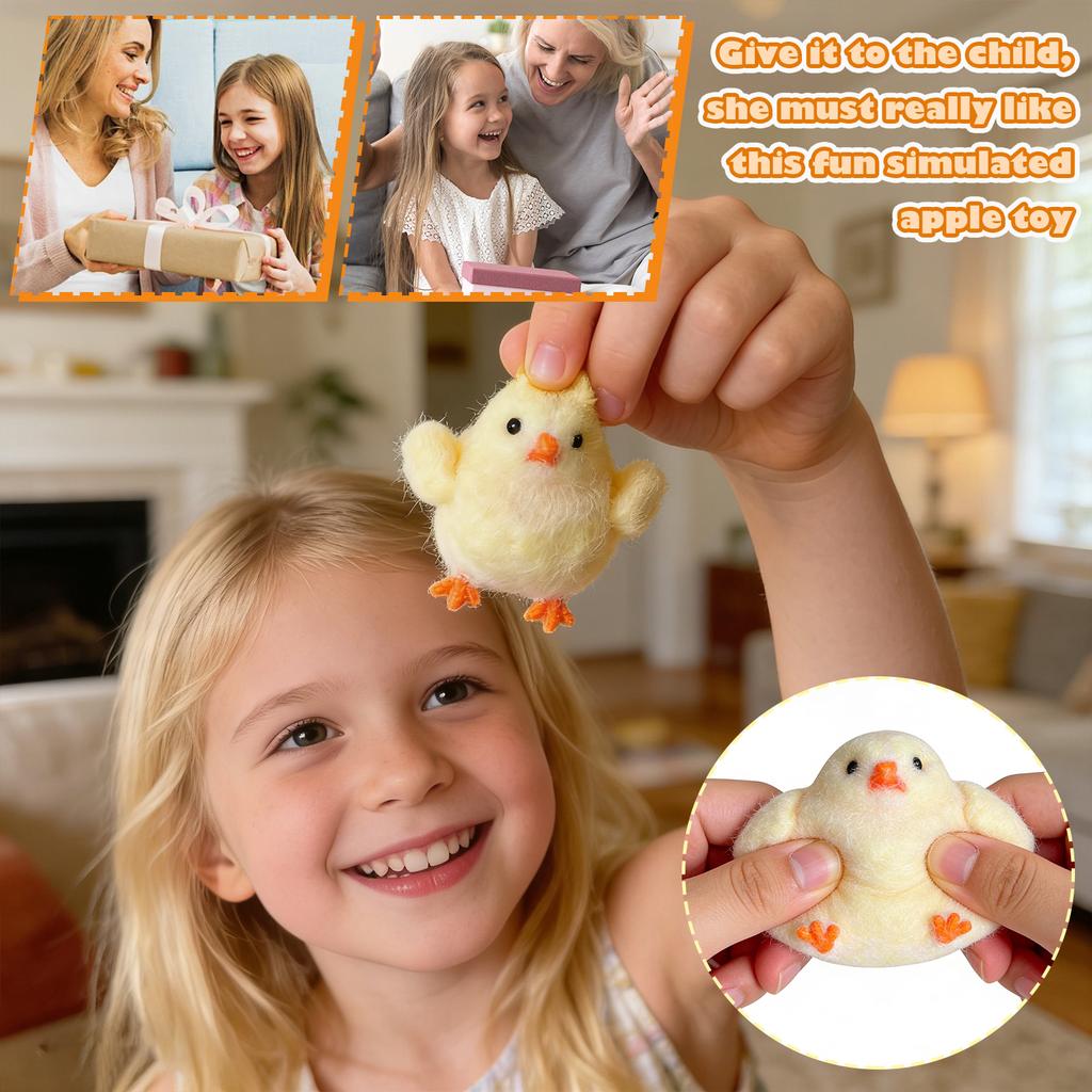 Игрушки ручной работы Chick Taba, ультрамягкие игрушки для снятия стресса ( Курица )