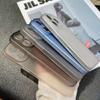 Совместимо с чехлом для iPhone 16 Pro Max, 15 ультратонкие матовые чехлы, 14 Pro полупрозрачные 13 текстура кожи 16 защитные чехлы