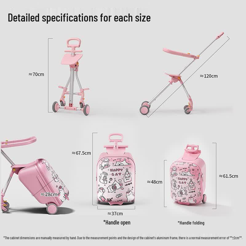 Kids Ride-On Travel Suitcase