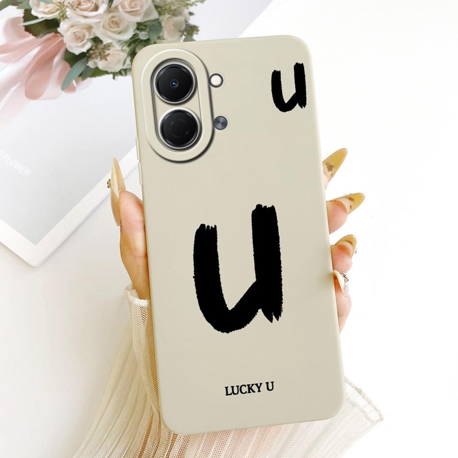 Чехол для Tecno Spark Go 3 KN3 Милые Счастливые Буквы Чехол Ударопрочный Мягкий ТПУ Чехол для Телефона Для Tecno Spark GO 3 SparkGO3 Fundas Coque