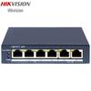HIKVISION 6-портовый гигабитный управляемый PoE-коммутатор, штепсель CN (адаптер в комплекте)
