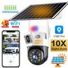 LS VISION 4G SIM Card Solar Camera WiFi Outdoor HD Night Vision IP CCTV Surveillance IP66 Waterproof 2 Way Audio PIR Humanoid Detection