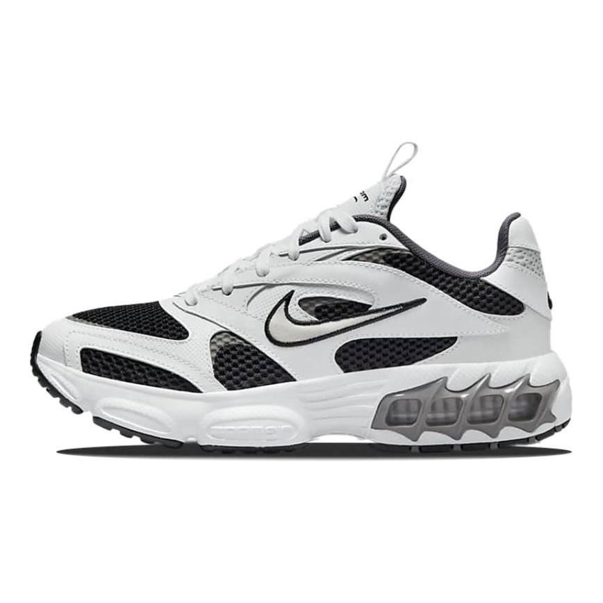 Nike Женские кроссовки Zoom Air Fire с низким верхом, белые/черные, повседневные CW3876-004