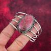Rhodonite Bangle, 925 Sterling Silver Jewelry Gemstone Bangle, Gift For Her Handmade Dainty Jewelry