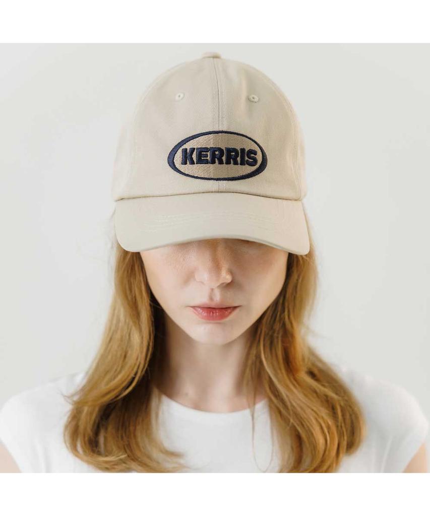 Хлопковая бейсболка с логотипом Keliseu Kerris (бежевый)