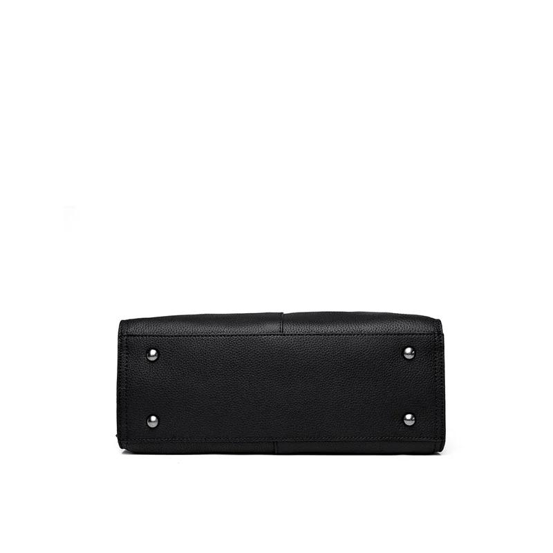 3 слоя натуральной кожи большой емкости женская роскошная женская сумка через плечо женские сумки