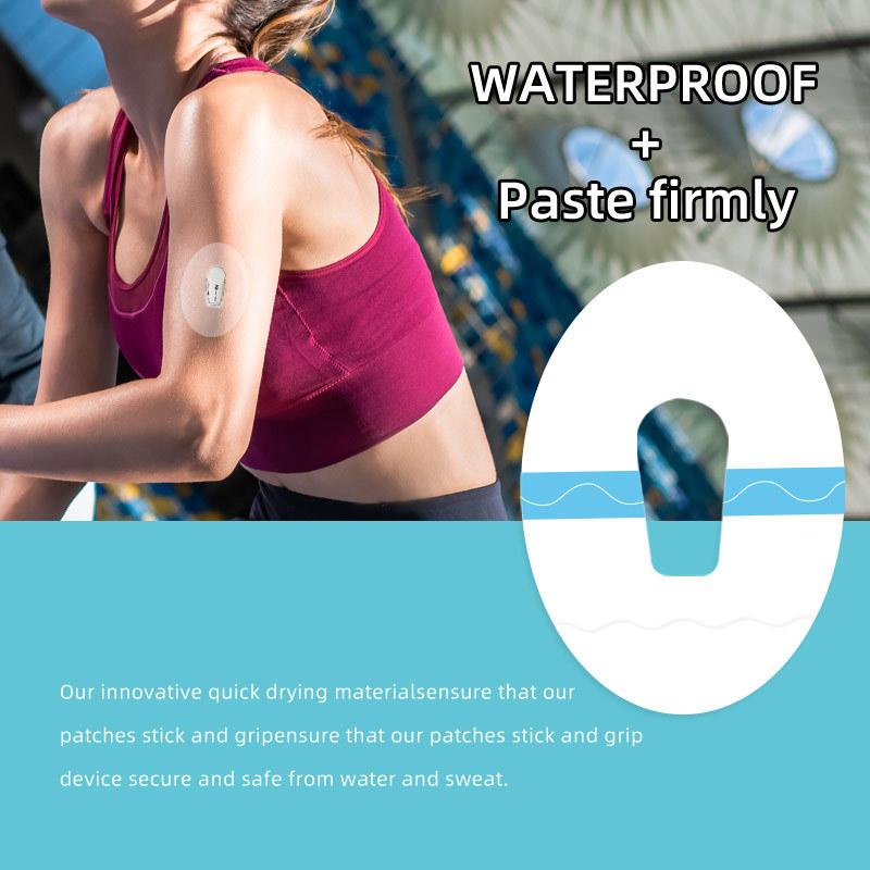 10 шт. Водонепроницаемые клейкие пластыри для Dexcom G6 Наклейки Вспомогательный пластырь для датчика