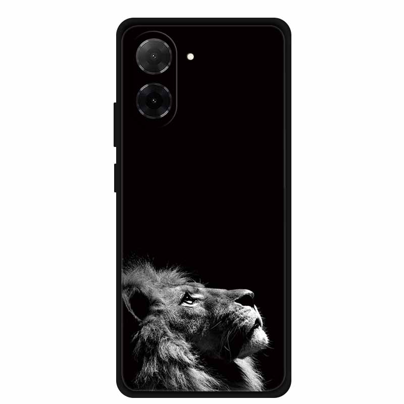 Для Xiaomi Poco C71 Чехол Мягкий ТПУ Силиконовый Задняя Крышка Чехол для Xiaomi PocoC71 c71 Мягкий Funda Чехол для Телефона Poco C71 C 71 Shell Capa