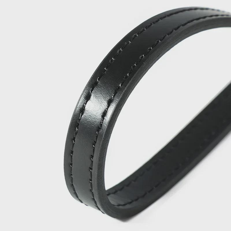 MHS-C-58 Сменный ремень из кожи растительного дубления для сумки через плечо Neverfull Checkerboard, ширина 1 см