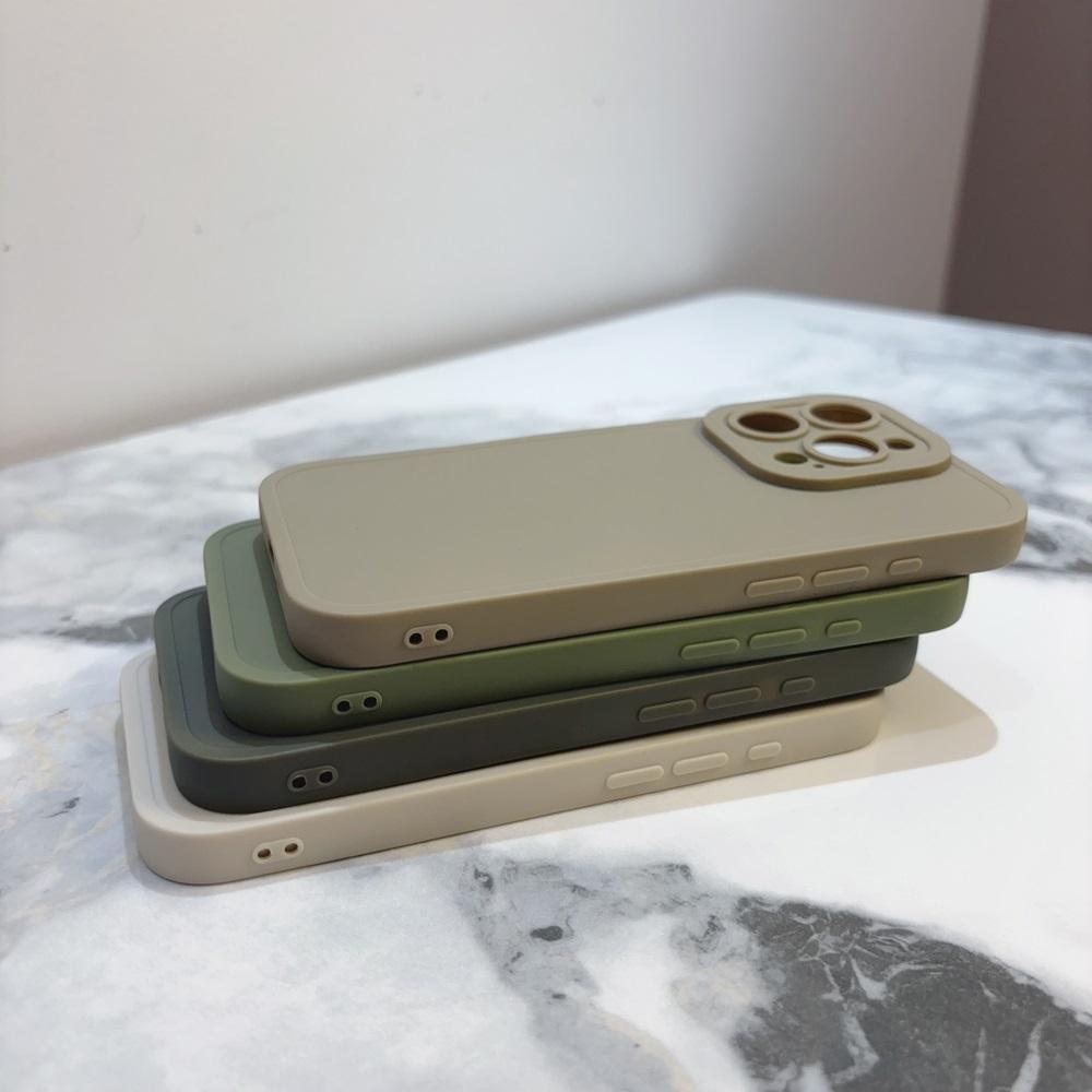 Роскошный мягкий матовый однотонный чехол для телефона iPhone 16 15 14 Plus 13 12 11 Pro Max X XR XS простой противоударный бампер задняя крышка