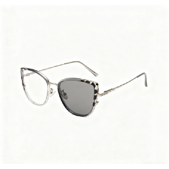 Cat-eye eyeglass frames, popular anti-blue light glasses frames, photochromic lens frames, women's European and American trendy cat-shaped frames