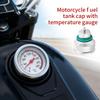 For Motorcycle M20*2.5 Motorcycle Tank Cap Lid Cover With Temperature Gauge Oil Cap For Motorcycle For Restoration Repair Shops